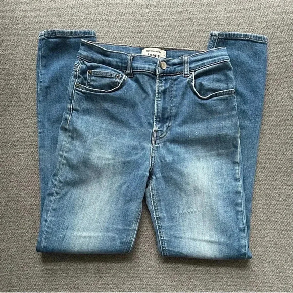 Reformation High Rise Straight Leg Jeans Neris Wash Size 27 - Picture 2 of 6